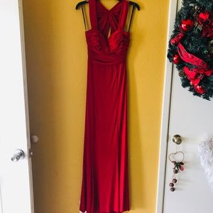 ✨ B. Darlin red maxi dress - EUC ✨